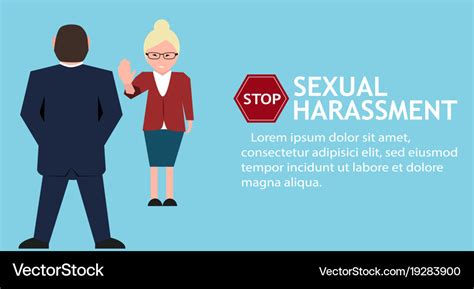 Sexual Harassment Poster With Women Stock Vector Illustration Of Body My XXX Hot Girl