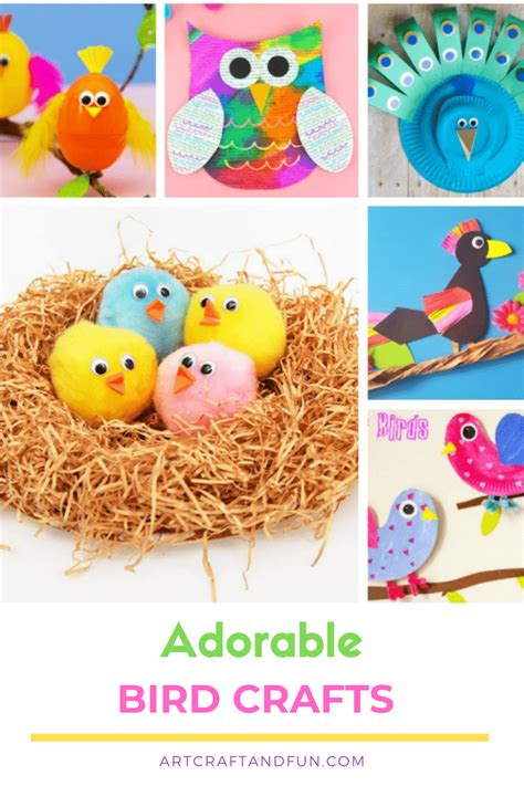 Easy Bird Crafts For Kids Of All Ages