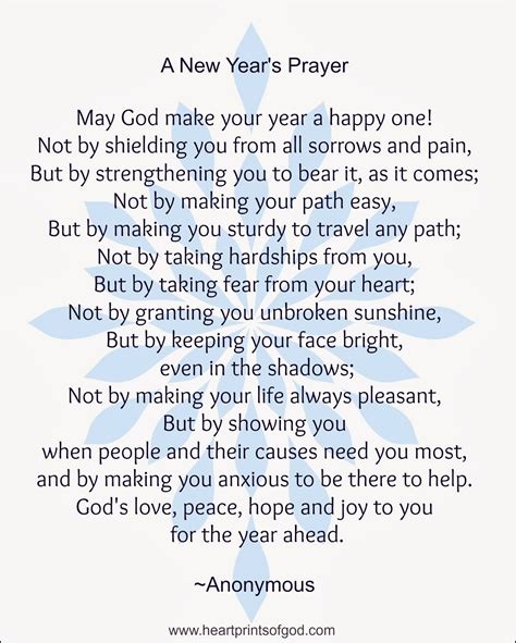 Prayer For New Years Day Churchgistscom