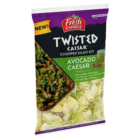 Fresh Express Twisted Caesar Avocado Caesar Chopped Salad Kit
