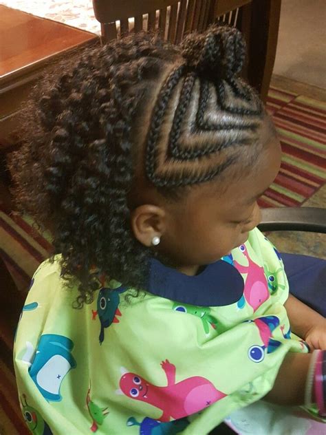 All that they need to do is pull their hair together at the top a short bob hairstyle with medium braids is a really cute hairstyle to choose for your little girl. mariahkayhearts . | Buns and Updo's | Pinterest | Kid ...