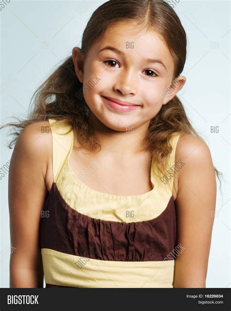 Portrait Happy Smiling Pre Teen Image And Photo Bigstock