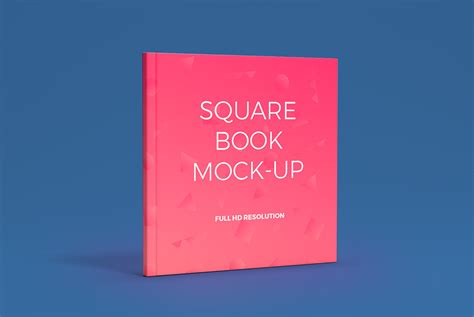 Square Book Cover Mockup Free Psd Download Psd