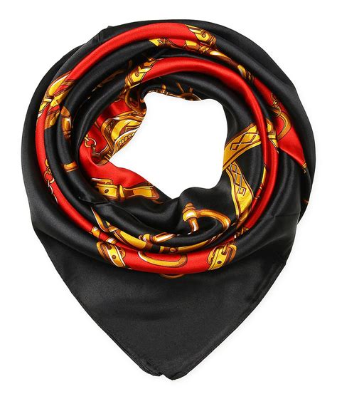 Corciova 35 Large Womens Satin Square Silk Feeling Hair Scarf Wrap Headscarf 899 At Amazon