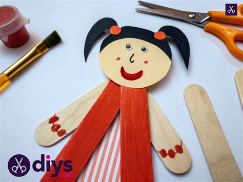 How To Make A Popsicle Stick Puppet