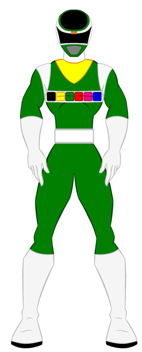 Power Rangers In Space Green Ranger By Powerrangersworld999 On Deviantart