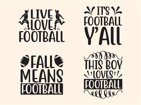 Football Typography T Shirt Design 11508708 Vector Art At Vecteezy