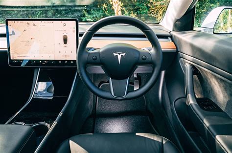 The model 3's interior is dominated by a large screen, which serves as the sole display and control panel. Tesla Model 3 Interior BARE minimum and costs $200,000 in ...