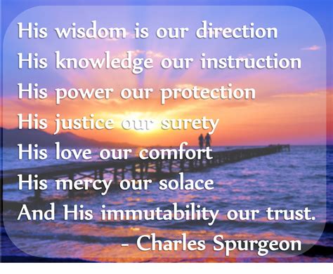 Gods Wisdom Quote By Spurgeon Inspirational Bible Quotes
