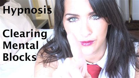 hypnosis to clear mental blocks with jennifer saands asmr coming soon youtube