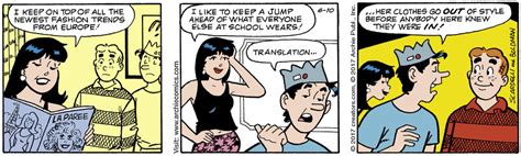 Archie For Jun 10 2017 By Archie Comic Publications Craig Boldman