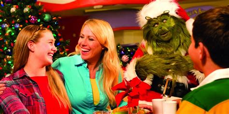 The Grinch Friends Character Breakfast And Universals Holiday Tour