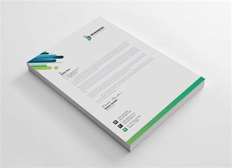 It bears the standard trappings of the letterhead, like the watermark, logo, name, and address of the company and the official company name. Best Corporate Letterhead Design Template 002165 - Template Catalog