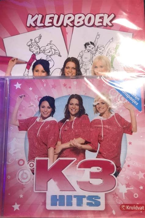 K3 Hits Cd Kleurboekje K3 Cd Album Muziek