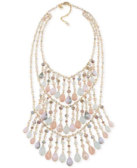how to stylishly wear statement necklaces lovetoknow