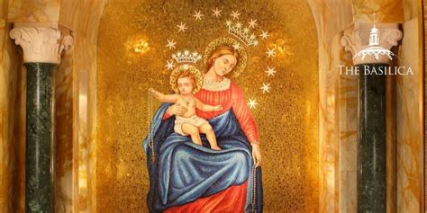 Honoring Our Lady Of The Rosary In The Basilica National Shrine Of