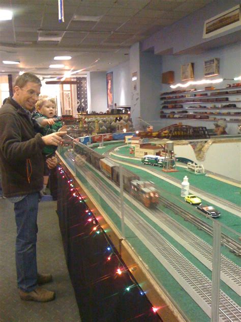 Watching The Toy Trains At The Sunnyvale Mall Model Trains Model