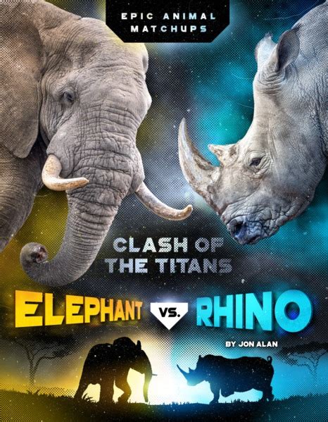 Elephant Vs Rhino By Jon Alan Magicblox Online Kids Book