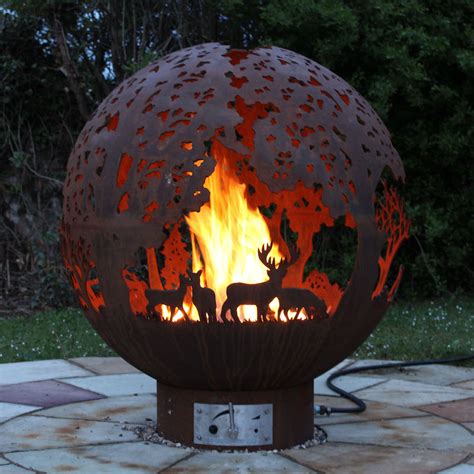 Sphere Firepits Jayz Al Fresco