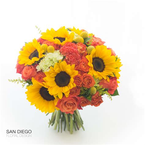 Countertops, faucets, sinks, toilets, cabinets, saunas, hot tubs Sunflowers Galore Bridal Bouquet in San Diego, CA | San ...