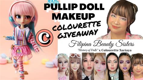 Pullip Doll Makeup Look Filipina Beauty Sisters Colourette Giveaway