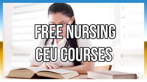 Many of the free nursing ceus free nursing ceus online providers offer online nursing education absolutely free of charge. Free Nursing CEU Courses - YouTube