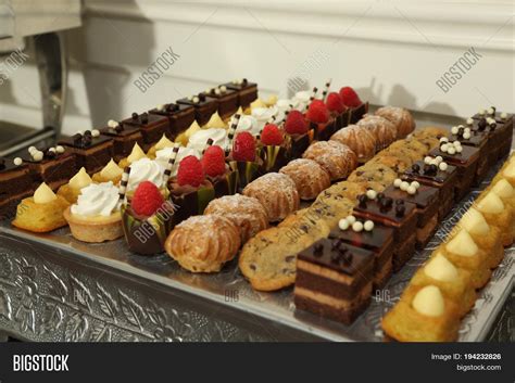 Assorted Dessert Tray Image And Photo Free Trial Bigstock