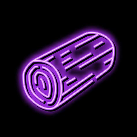 Log Wood Timber Neon Glow Icon Illustration 20375924 Vector Art At Vecteezy