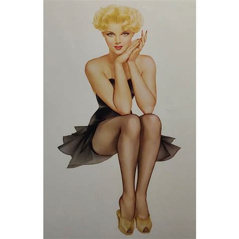1944 Cover Girl Pin Up Limited Edition Lithograph By Alberto Vargas
