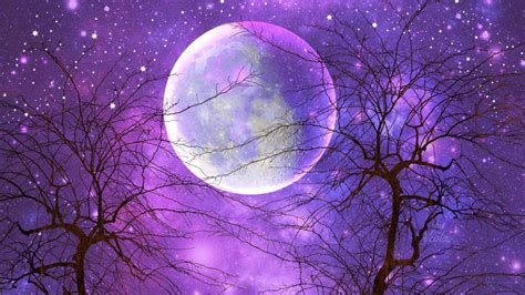 Artistic Full Moon Wallpapers Wallpaper Cave