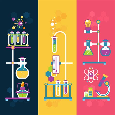Chemistry Design Banners 428646 Vector Art At Vecteezy