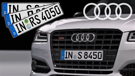 Assetto Corsa German Licence Plates Pack 1 Audi How To Change
