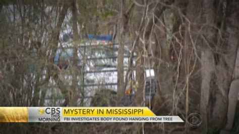 Fbi Investigating Death Of Black Man Found Hanging From A Tree In