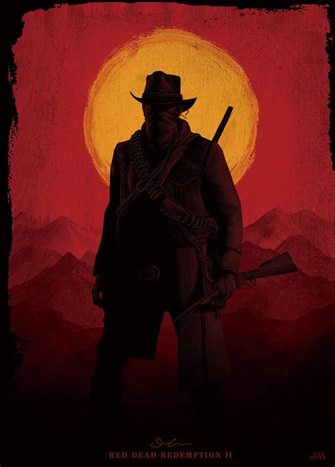 Red Dead 3d Poster Designjm