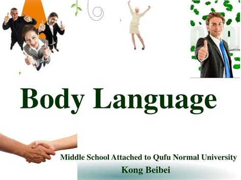 Ppt Body Language Powerpoint Presentation Free Download Id5143797