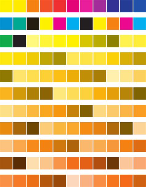 Use the following color picker or color charts to pick a color that you can use within your css code. Pantone Solid Coated Chart Free Download