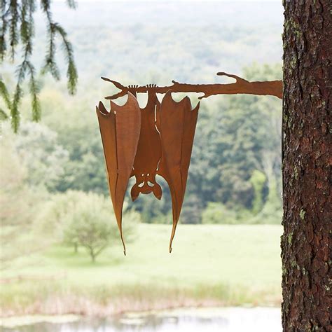 Bat On A Branch Outdoor Halloween Décor Porch Decoration