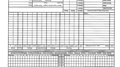 Volleyball Stat Sheets And Forms Coaches Corner