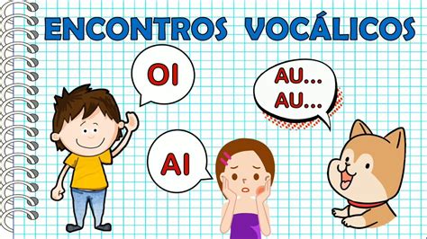 Encontros VocÁlicos O Som Das Vogais Educação Infantil E Alfabetização Youtube