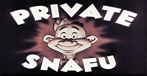 watch out raunchy wwii era private snafu cartoons to be shown in tv war history online