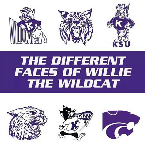 Willie Wild Cats Kansas State Wildcats Wildcats Logo