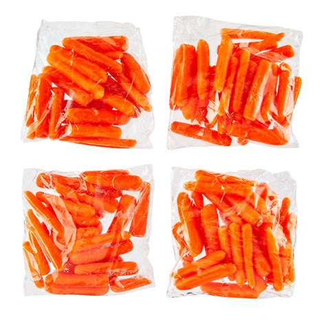 Fresh Baby Cut Carrot Snack Pack 4 Pack Of 3 Oz Bags 12 Oz