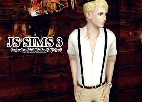 Js Sims 3 Suspenders Shirt Set Js Sims 痞客邦