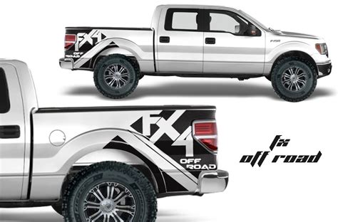 Car And Truck Parts Auto Parts And Accessories X2 Truck Vinyl Decals For