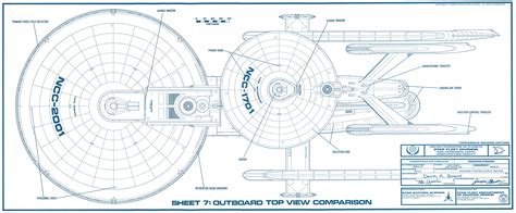 Star Trek Excelsior Class Blueprints Schematics