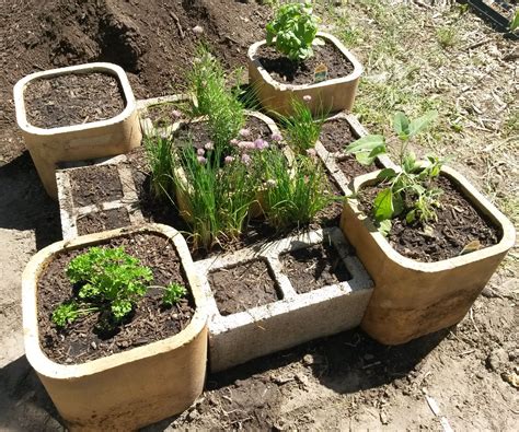 Raised Herb Garden 4 Steps Instructables