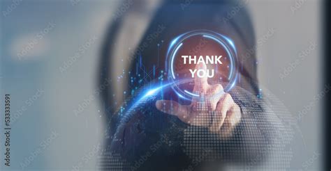 Thank You Message For Presentation Business Technology Innovation