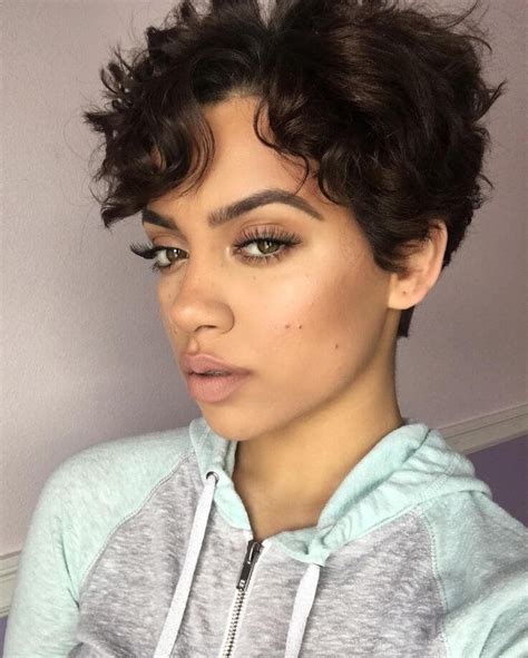 Pixie Bob Haircut Curly Hair 30 Standout Curly And Wavy Pixie Cuts