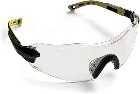 Safetyplus Spg801 Series Safety Glasses Exceeds Ansi Z87 1 Includes Protective Case And Strap
