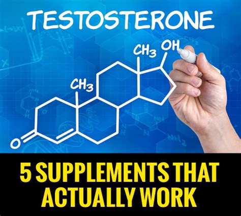 5 Natural Testosterone Supplements That Work The Guide For Men